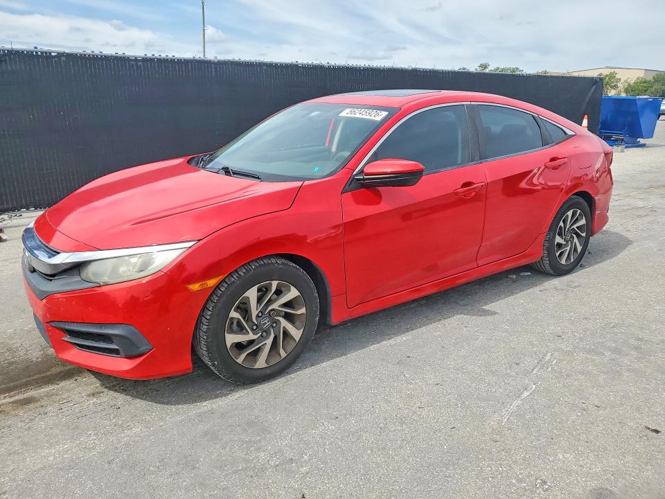 2016 Honda Civic მანქანა იყიდება აუქციონზე, vin: 2HGFC2F75GH538346, აუქციონის ნომერი: 56245926