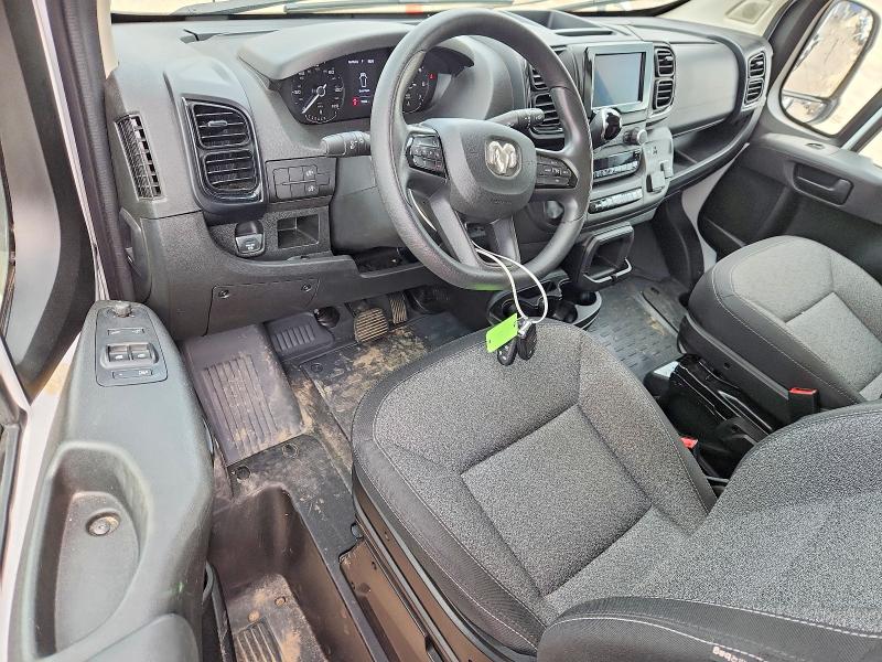 58640656 :رقم المزاد ، 3C6LRVBG5PE515496 vin ، 2023 Ram Promaster 1500 مزاد بيع