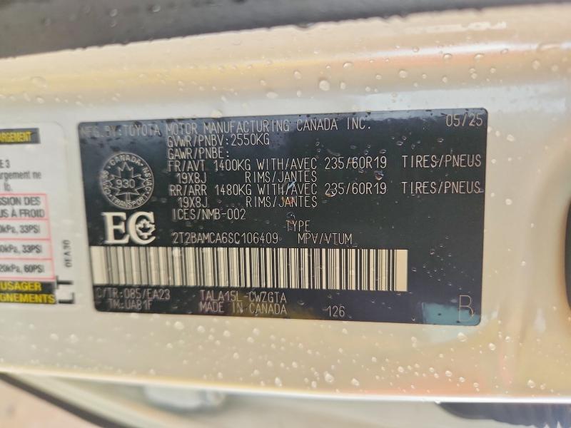 Продажа на аукционе авто 2025 Lexus Rx 350 Base/350 Prem, vin: 2T2BAMCA6SC106409, номер лота: 57219626