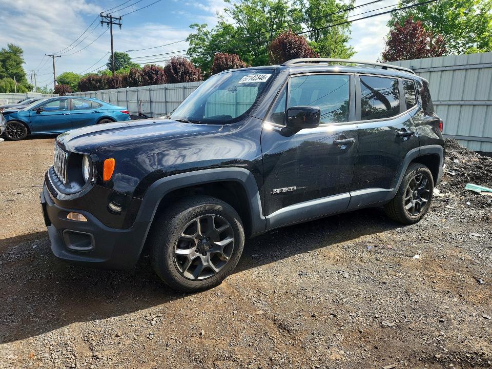 2017 Jeep Renegade მანქანა იყიდება აუქციონზე, vin: ZACCJBBBXHPF65768, აუქციონის ნომერი: 57142346