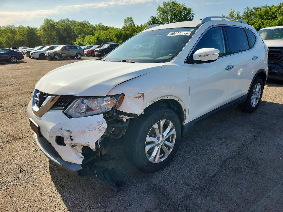 Продаж на аукціоні авто 2015 Nissan Rogue, vin: KNMAT2MV4FP573500, номер лоту: 55714066