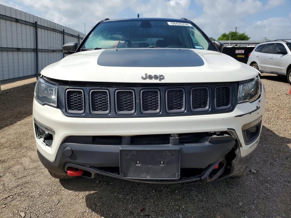 2019 Jeep Compass მანქანა იყიდება აუქციონზე, vin: 3C4NJDDB0KT651124, აუქციონის ნომერი: 58435246