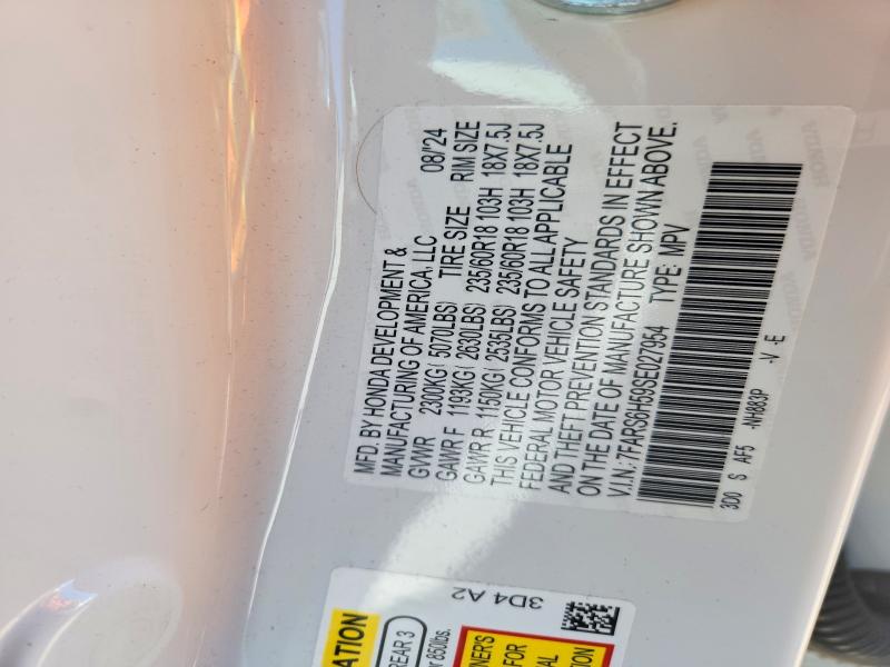 Продажа на аукционе авто 2025 Honda Cr-v, vin: 7FARS6H59SE027954, номер лота: 56765626
