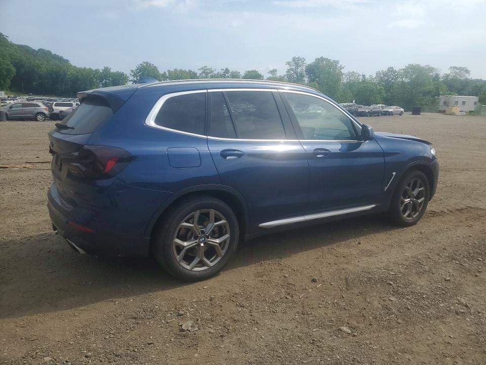 Продаж на аукціоні авто 2022 Bmw X3, vin: 5UX53DP01N9J37525, номер лоту: 56800656