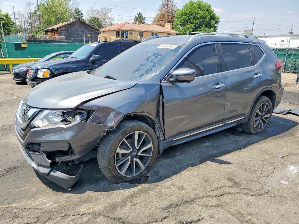 2019 Nissan Rogue მანქანა იყიდება აუქციონზე, vin: 5N1AT2MV7KC742552, აუქციონის ნომერი: 58536066