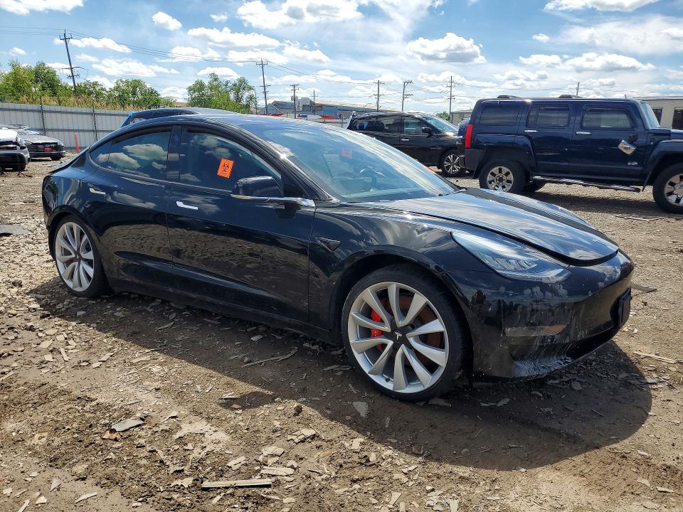 Продажа на аукционе авто 2018 Tesla Model 3, vin: 5YJ3E1EB6JF188119, номер лота: 55712336