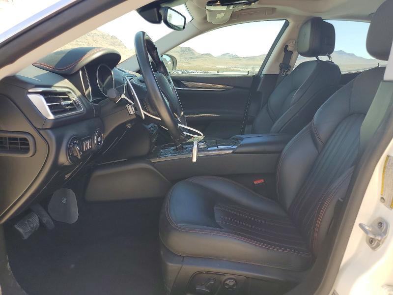 2018 Maserati Ghibli მანქანა იყიდება აუქციონზე, vin: ZAM57YTA7J1292533, აუქციონის ნომერი: 57391746