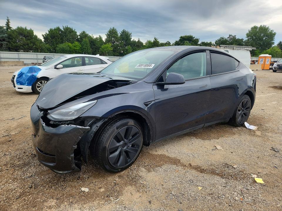 Продажа на аукционе авто 2025 Tesla Model Y, vin: 7SAYGDEE4SF289580, номер лота: 58918866