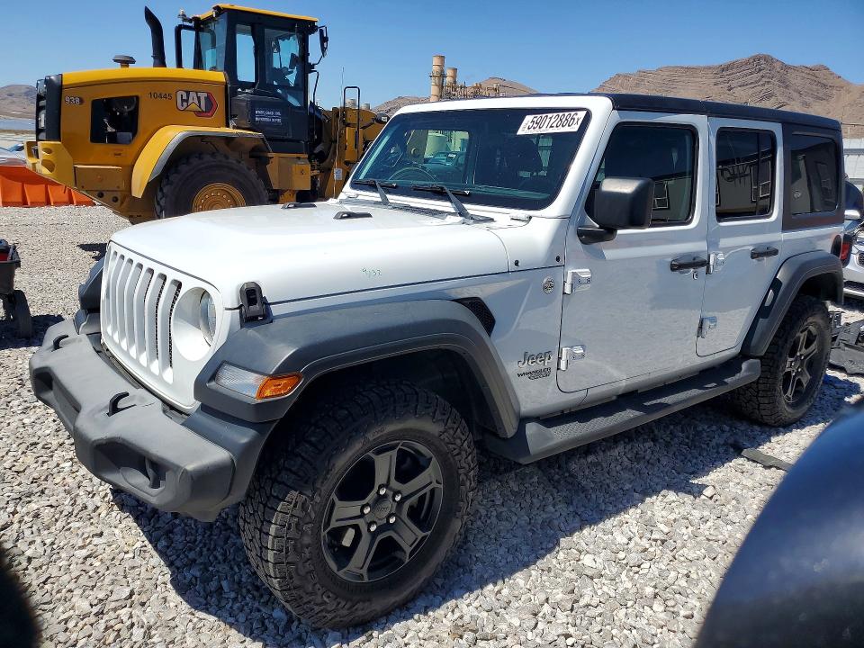 Auction sale of the 2018 Jeep Wrangler Unlimited, vin: 1C4HJXDN0JW236810, lot number: 59012886
