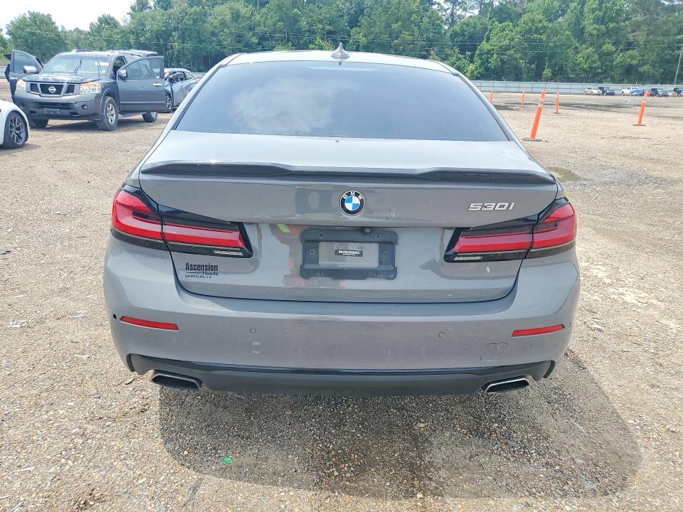 57880316 :رقم المزاد ، WBA53BH00MCF30342 vin ، 2021 Bmw 530 مزاد بيع