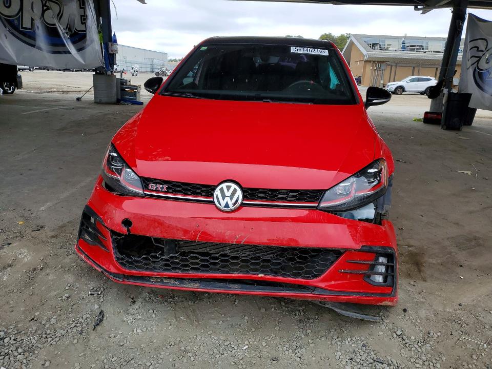 56146216 :رقم المزاد ، 3VW6T7AU5MM002435 vin ، 2021 Volkswagen Gti مزاد بيع