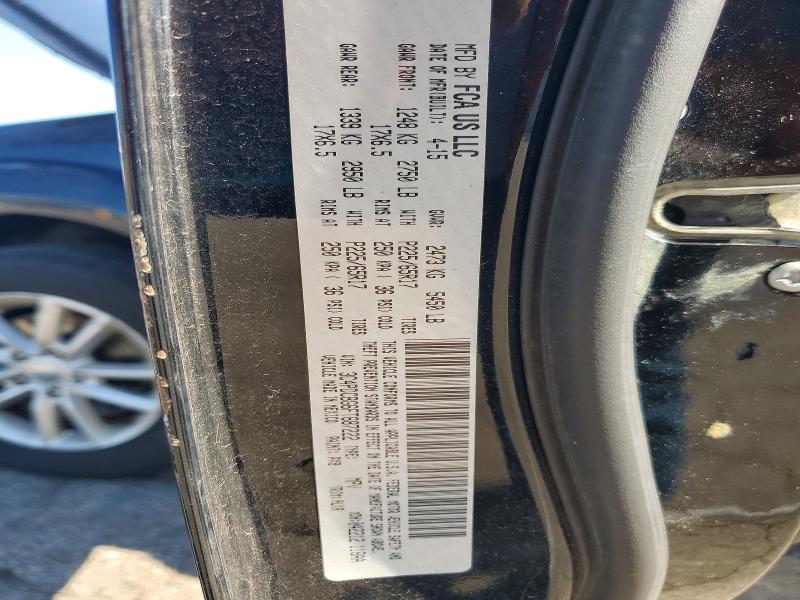 2015 Dodge Journey მანქანა იყიდება აუქციონზე, vin: 3C4PDCBG6FT687222, აუქციონის ნომერი: 57503036