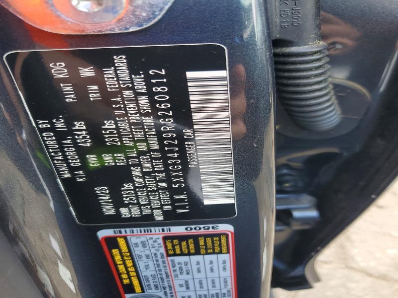 Aukcja sprzedaży 2024 Kia K5, vin: 5XXG34J29RG260812, numer aukcji: 57438636
