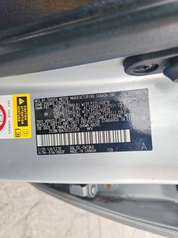 Продажа на аукционе авто 2013 Lexus Rx 350, vin: 2T2BK1BA7DC225358, номер лота: 58441786