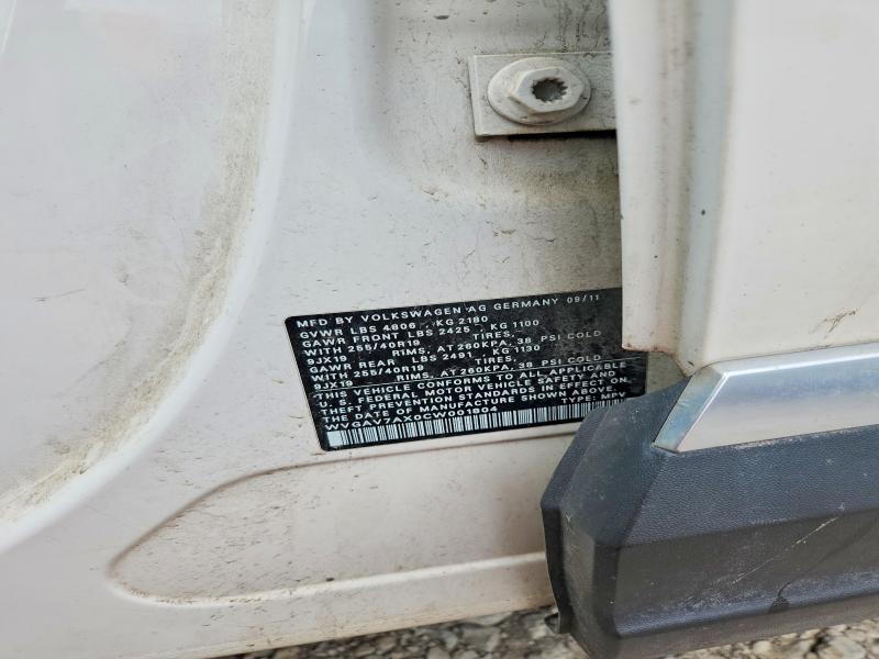 56745676 :رقم المزاد ، WVGAV7AX0CW001804 vin ، 2012 Volkswagen Tiguan مزاد بيع