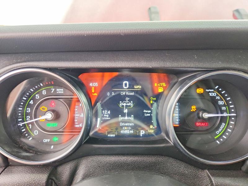 2021 Jeep Wrangler Unlimited მანქანა იყიდება აუქციონზე, vin: 1C4JJXP63MW704510, აუქციონის ნომერი: 56129996