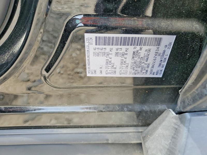2025 Nissan Rogue მანქანა იყიდება აუქციონზე, vin: 5N1BT3BA2SC674834, აუქციონის ნომერი: 58401906