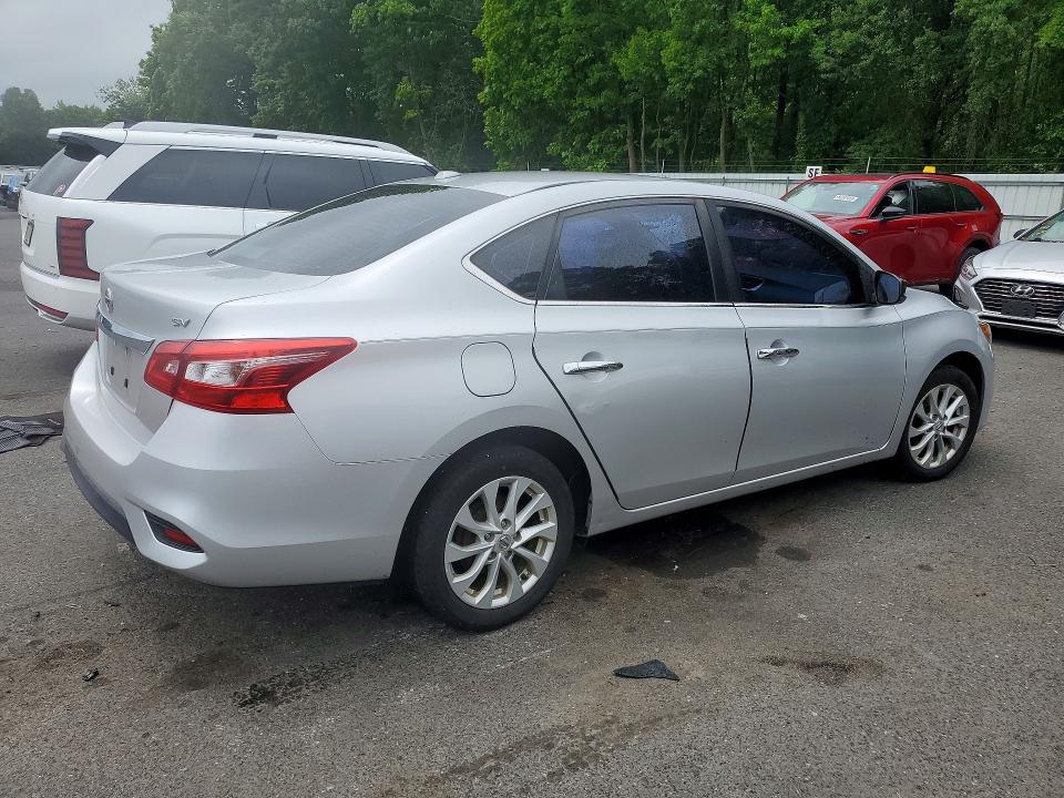 2018 Nissan Sentra მანქანა იყიდება აუქციონზე, vin: 3N1AB7AP4JL663095, აუქციონის ნომერი: 58503896