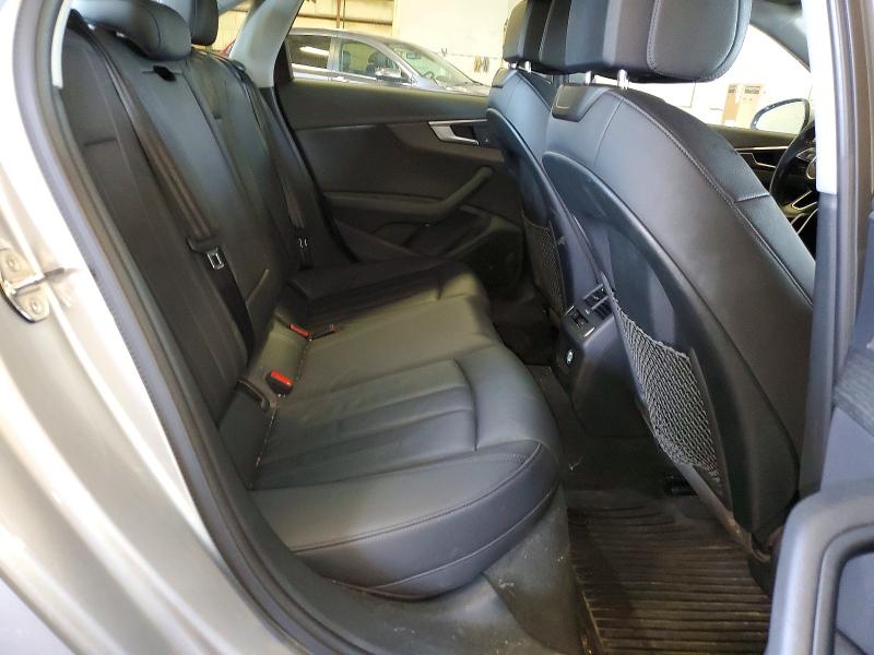 2019 Audi A4 მანქანა იყიდება აუქციონზე, vin: WAUDNAF44KA117934, აუქციონის ნომერი: 58638746