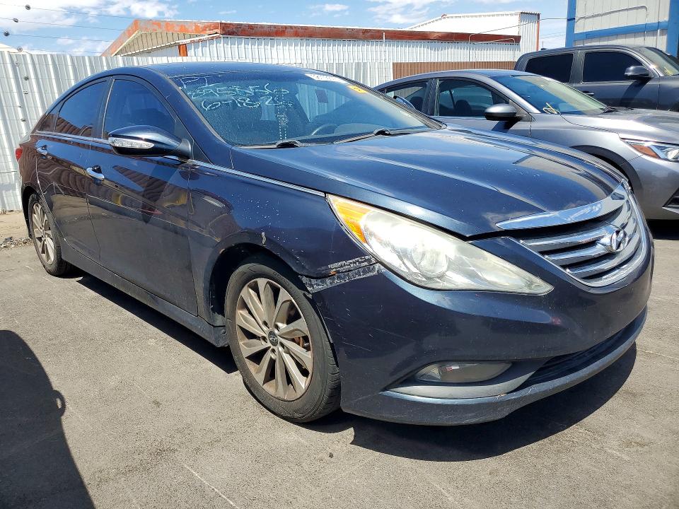 58156616 :رقم المزاد ، 5NPEC4AB7EH895856 vin ، 2014 Hyundai Sonata مزاد بيع