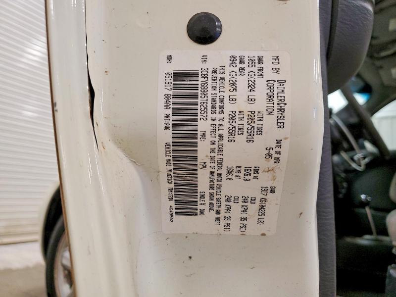 57163716 :رقم المزاد ، 3C8FY68805T625572 vin ، 2005 Chrysler Pt Cruiser مزاد بيع