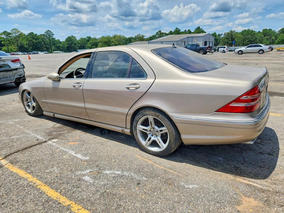 2002 Mercedes-benz S მანქანა იყიდება აუქციონზე, vin: WDBNG75J62A254173, აუქციონის ნომერი: 56952556