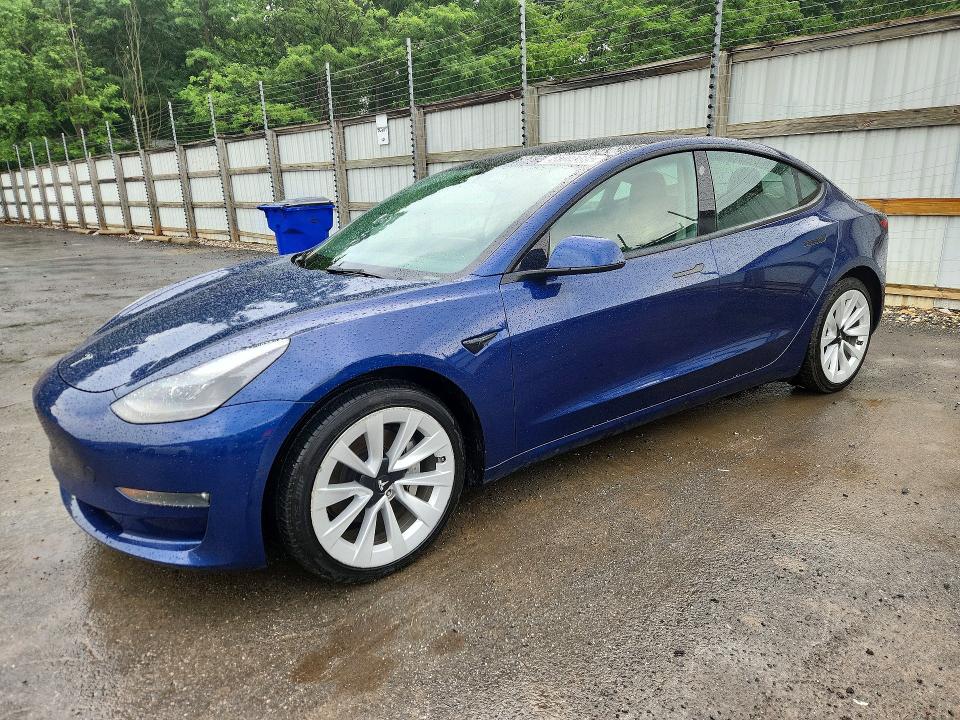 Auction sale of the 2022 Tesla Model 3, vin: 5YJ3E1EB8NF290561, lot number: 56709386