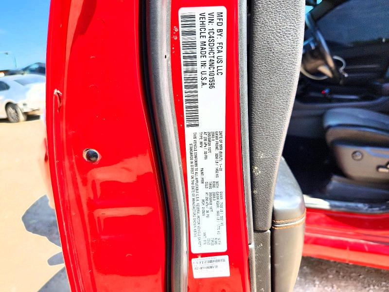 Aukcja sprzedaży 2022 Dodge Durango, vin: 1C4SDHCT4NC101596, numer aukcji: 57937636