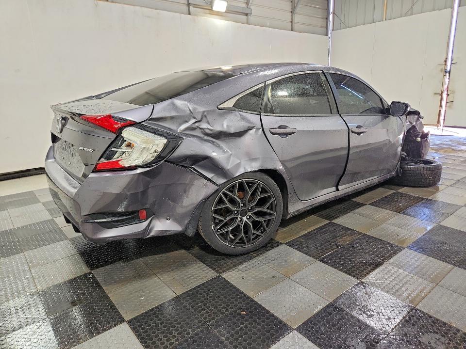 57624686 :رقم المزاد ، 2HGFC2F80LH520534 vin ، 2020 Honda Civic مزاد بيع