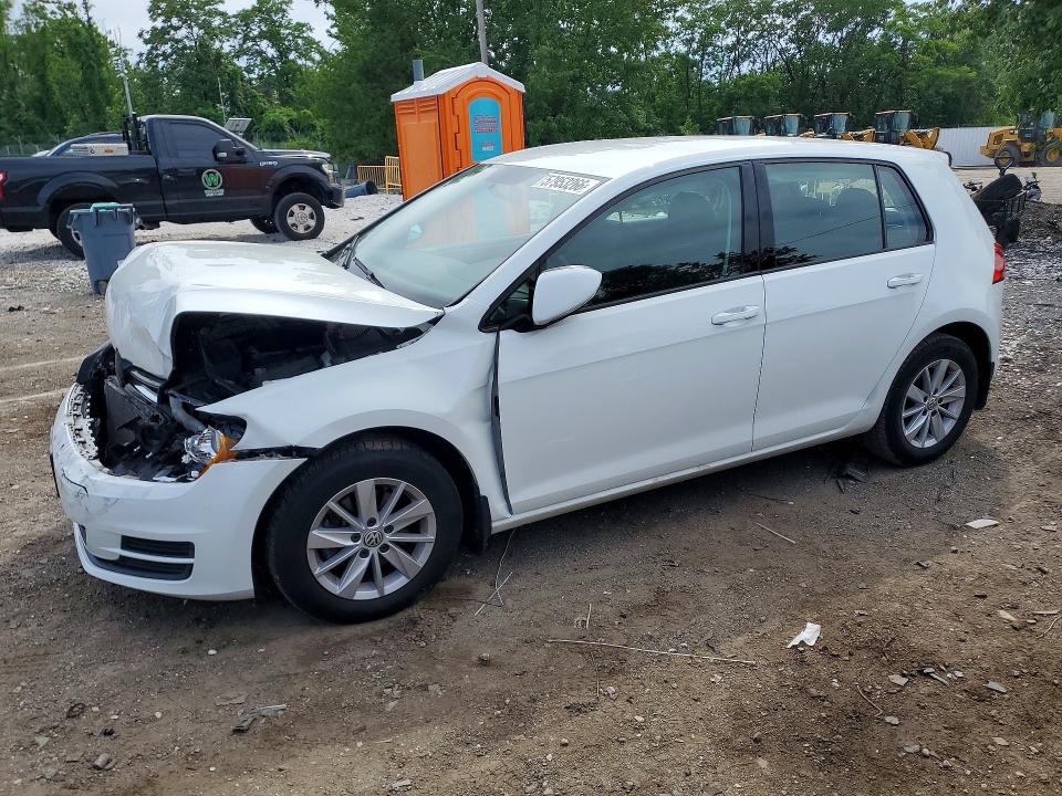 Auction sale of the 2016 Volkswagen Golf, vin: 3VW217AU1GM037224, lot number: 57953266