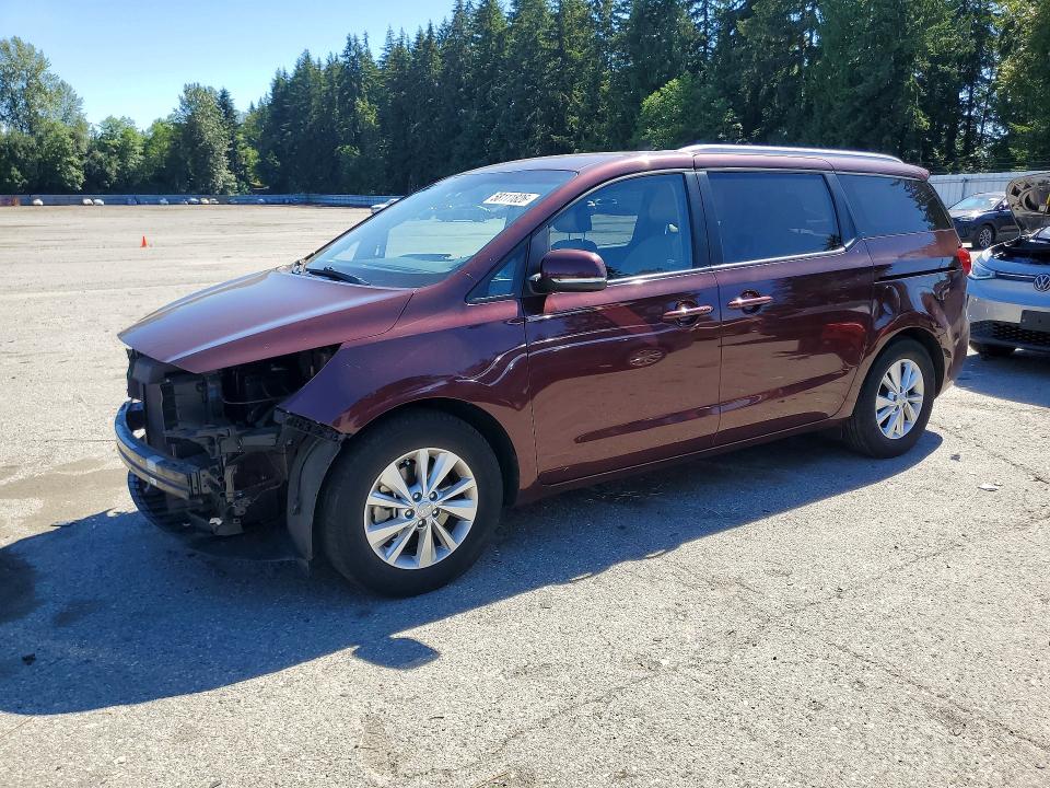 2016 Kia Sedona მანქანა იყიდება აუქციონზე, vin: KNDMB5C18G6210026, აუქციონის ნომერი: 58111826