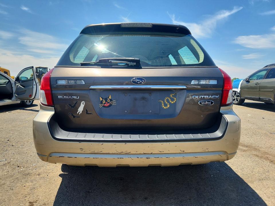 2008 Subaru Outback მანქანა იყიდება აუქციონზე, vin: 4S4BP62C087310615, აუქციონის ნომერი: 56900216