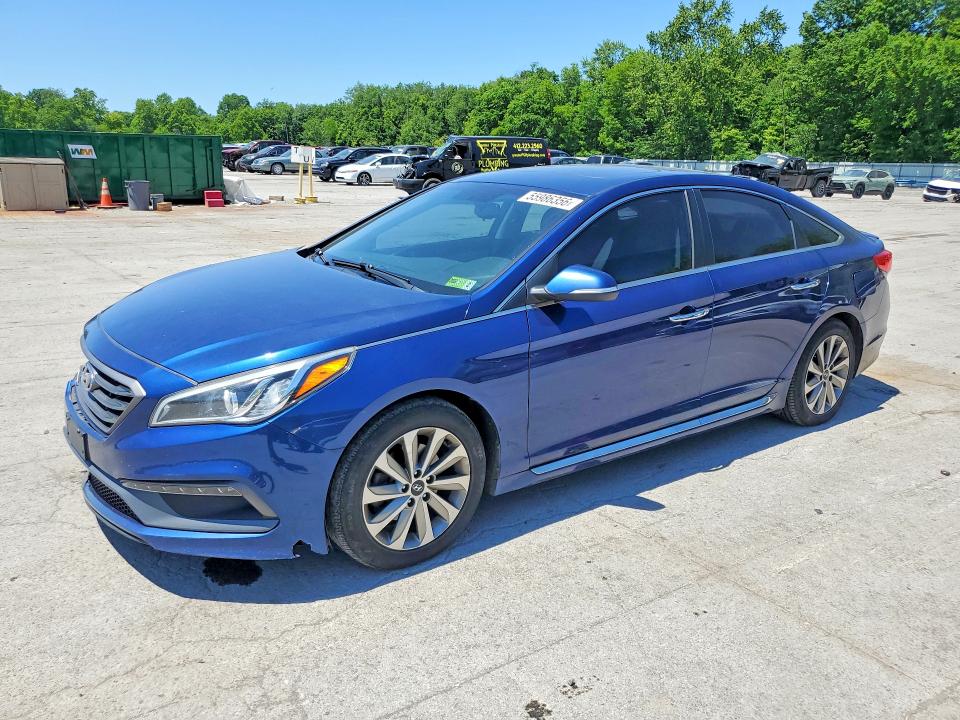2016 Hyundai Sonata მანქანა იყიდება აუქციონზე, vin: 5NPE34AF7GH426630, აუქციონის ნომერი: 55986356