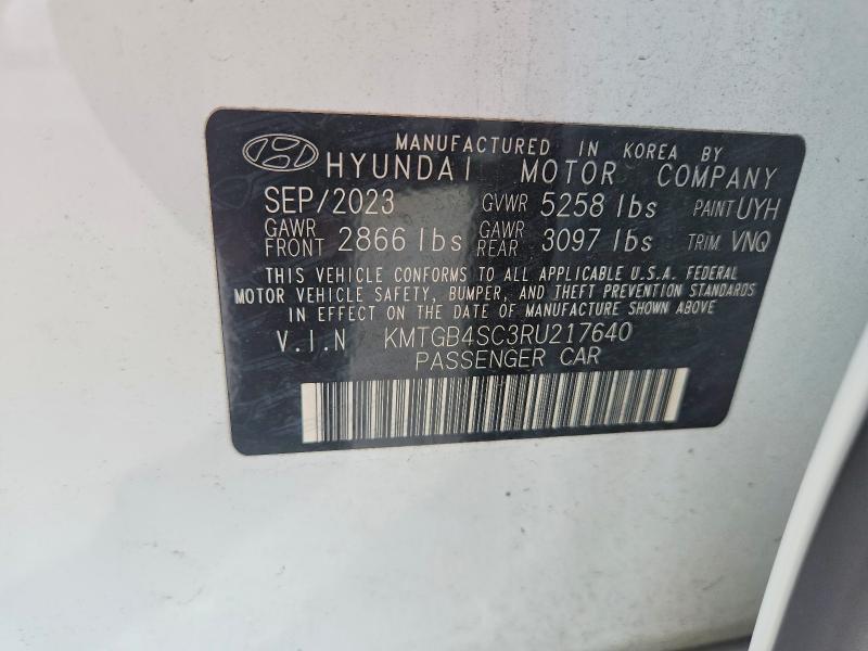 Продаж на аукціоні авто 2024 Genesis G80, vin: KMTGB4SC3RU217640, номер лоту: 85452375