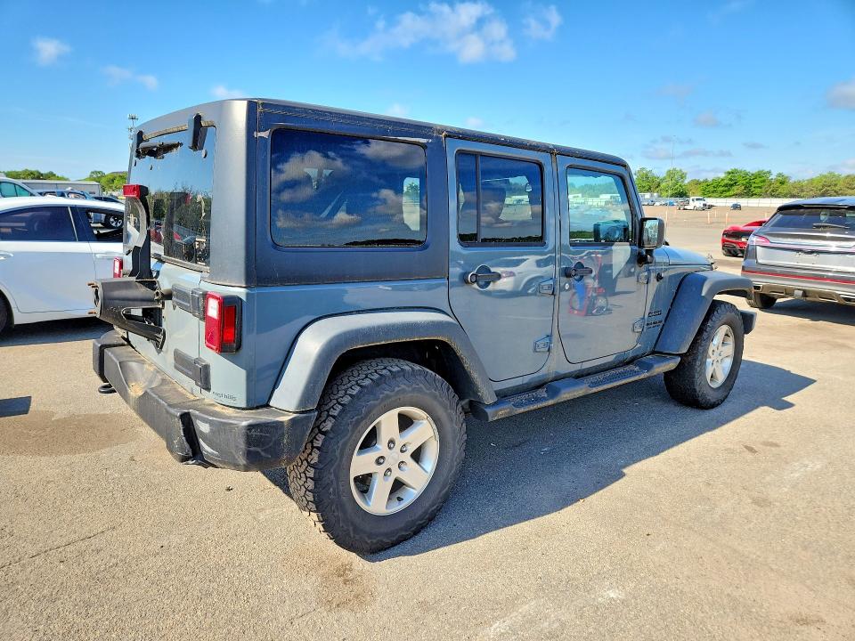 Продажа на аукционе авто 2015 Jeep Wrangler Unlimited, vin: 1C4BJWDG9FL556539, номер лота: 57624506