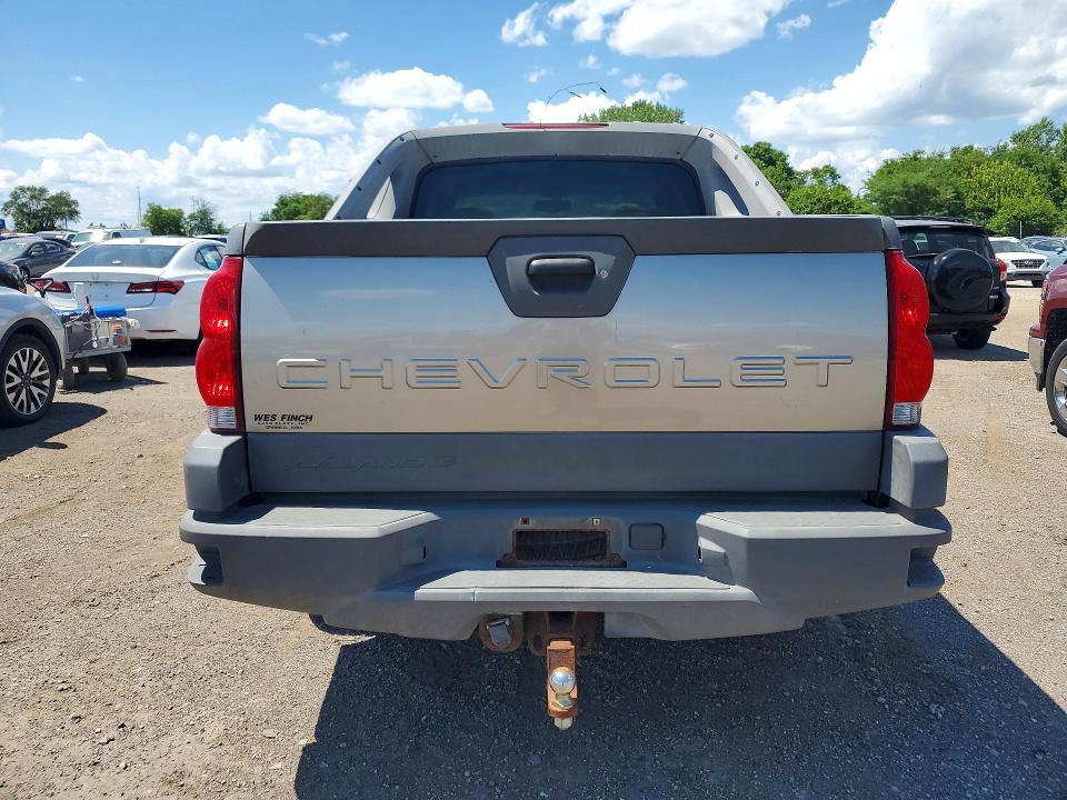 56504646 :رقم المزاد ، 3GNEK13T72G158353 vin ، 2002 Chevrolet Avalanche مزاد بيع