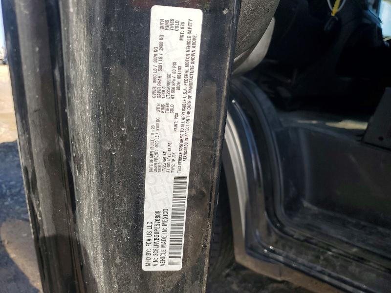 Продаж на аукціоні авто 2023 Ram Promaster 1500, vin: 3C6LRVBG8PE576809, номер лоту: 56963216