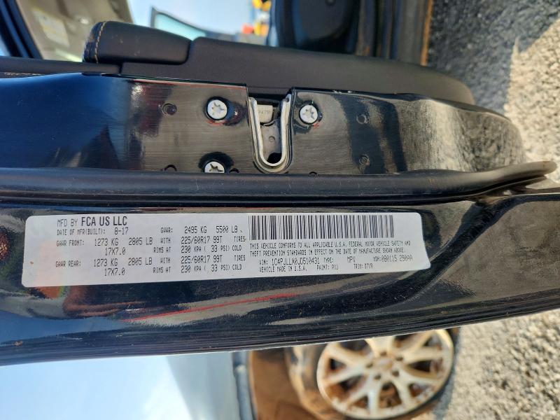 57814216 :رقم المزاد ، 1C4PJLLX0JD510431 vin ، 2018 Jeep Cherokee مزاد بيع