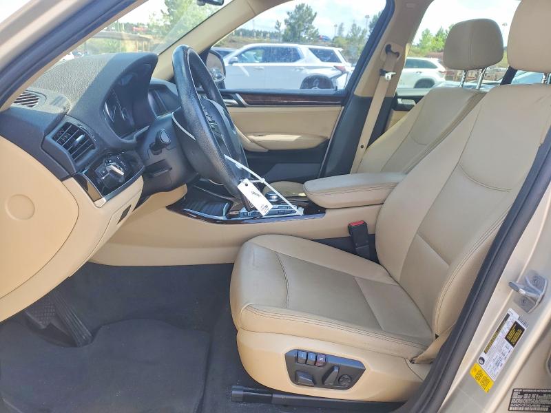 Продажа на аукционе авто 2017 Bmw X3, vin: 5UXWZ7C57H0U46088, номер лота: 58427056