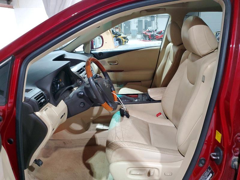 56616186 :رقم المزاد ، 2T2BK1BA7AC075361 vin ، 2010 Lexus Rx مزاد بيع