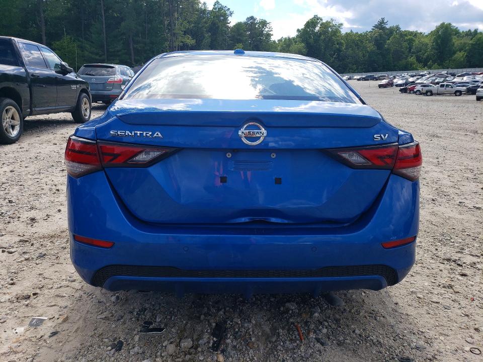 2022 Nissan Sentra მანქანა იყიდება აუქციონზე, vin: 3N1AB8CV4NY316165, აუქციონის ნომერი: 57916896