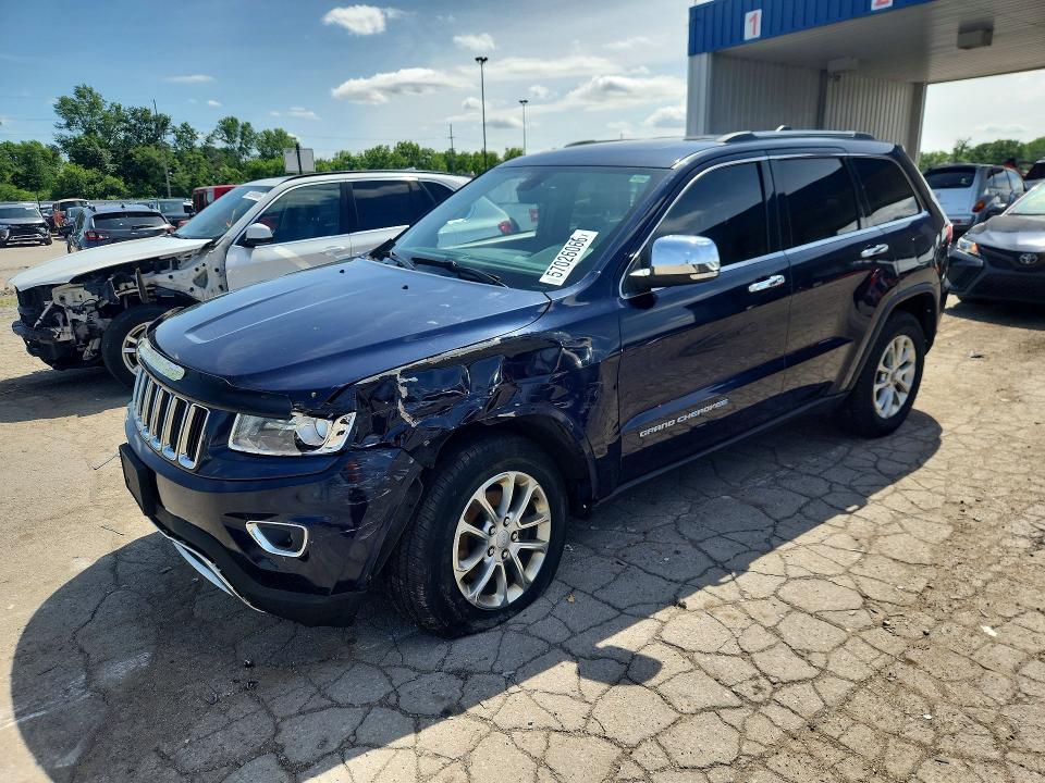 Auction sale of the 2014 Jeep Grand Cherokee, vin: 1C4RJFBG8EC120961, lot number: 57026066