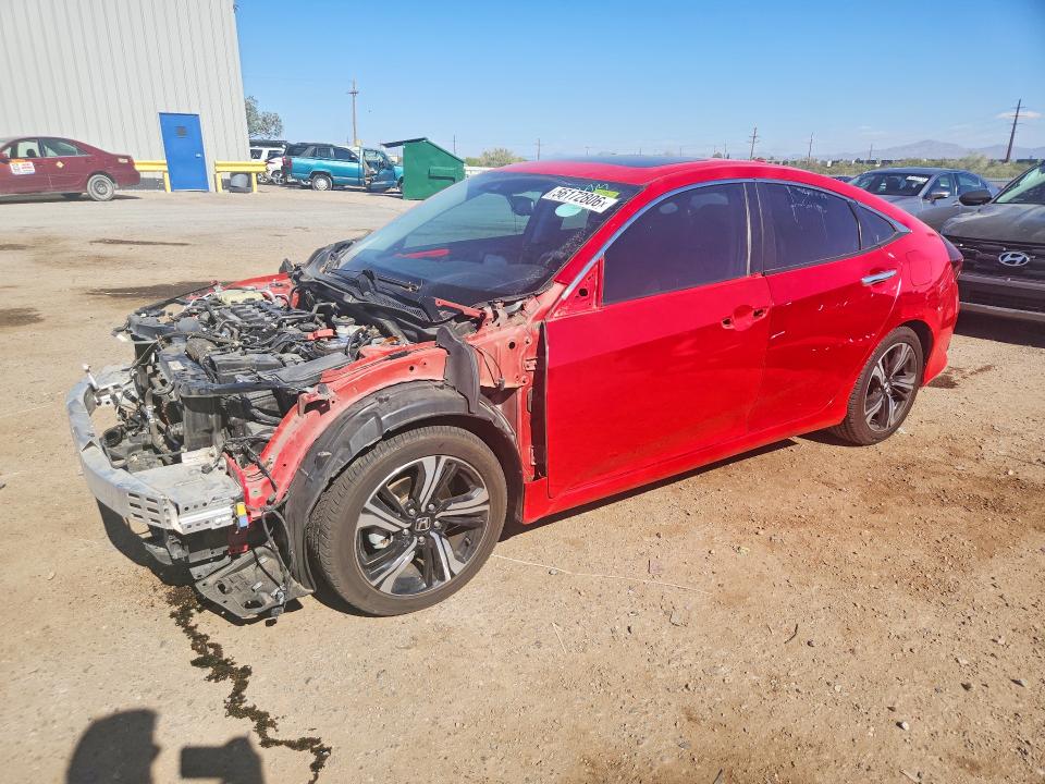 Продажа на аукционе авто 2016 Honda Civic, vin: 2HGFC1F91GH656602, номер лота: 56172806
