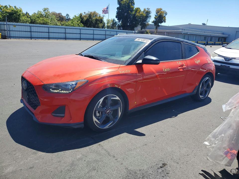 Aukcja sprzedaży 2019 Hyundai Veloster, vin: KMHTH6AB4KU014483, numer aukcji: 58748816