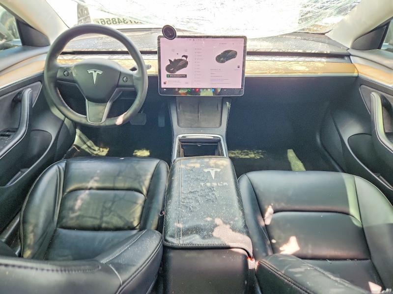 58734856 :رقم المزاد ، 5YJ3E1EA2MF017704 vin ، 2021 Tesla Model 3 مزاد بيع