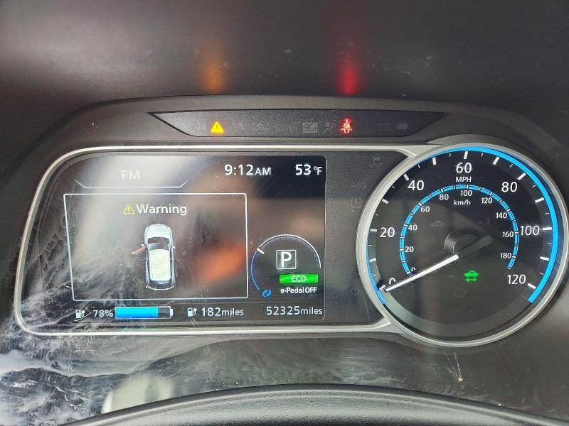 2020 Nissan Leaf მანქანა იყიდება აუქციონზე, vin: 1N4BZ1DP8LC309803, აუქციონის ნომერი: 56118126