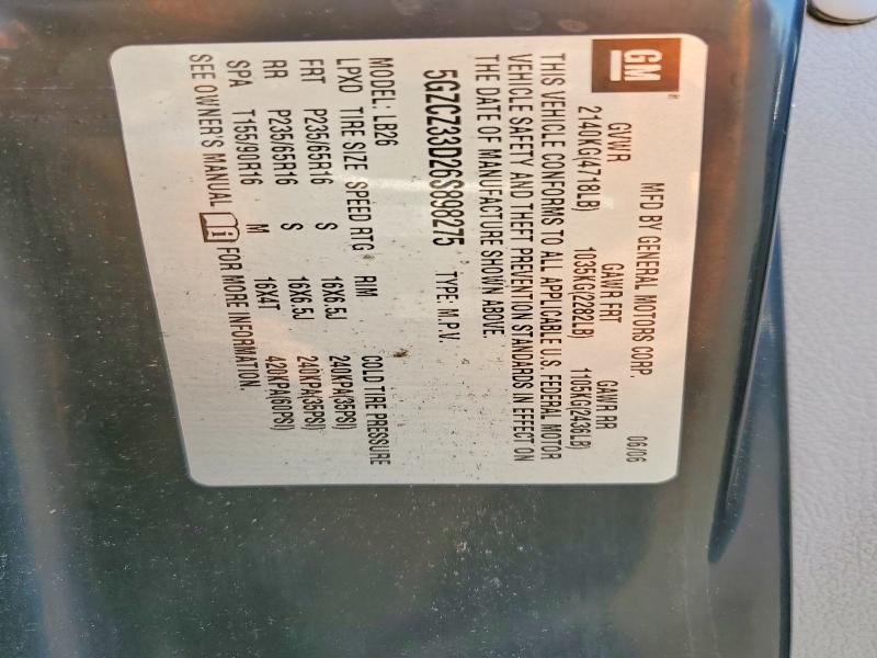 54561226 :رقم المزاد ، 5GZCZ33D26S898275 vin ، 2006 Saturn Vue مزاد بيع