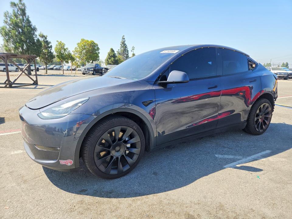 2022 Tesla Model Y მანქანა იყიდება აუქციონზე, vin: 7SAYGDEE0NF459924, აუქციონის ნომერი: 57265366