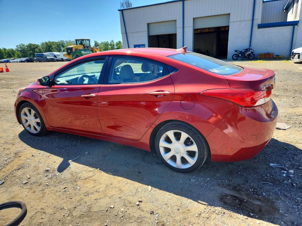 55813436 :رقم المزاد ، KMHDH4AEXCU244856 vin ، 2012 Hyundai Elantra مزاد بيع