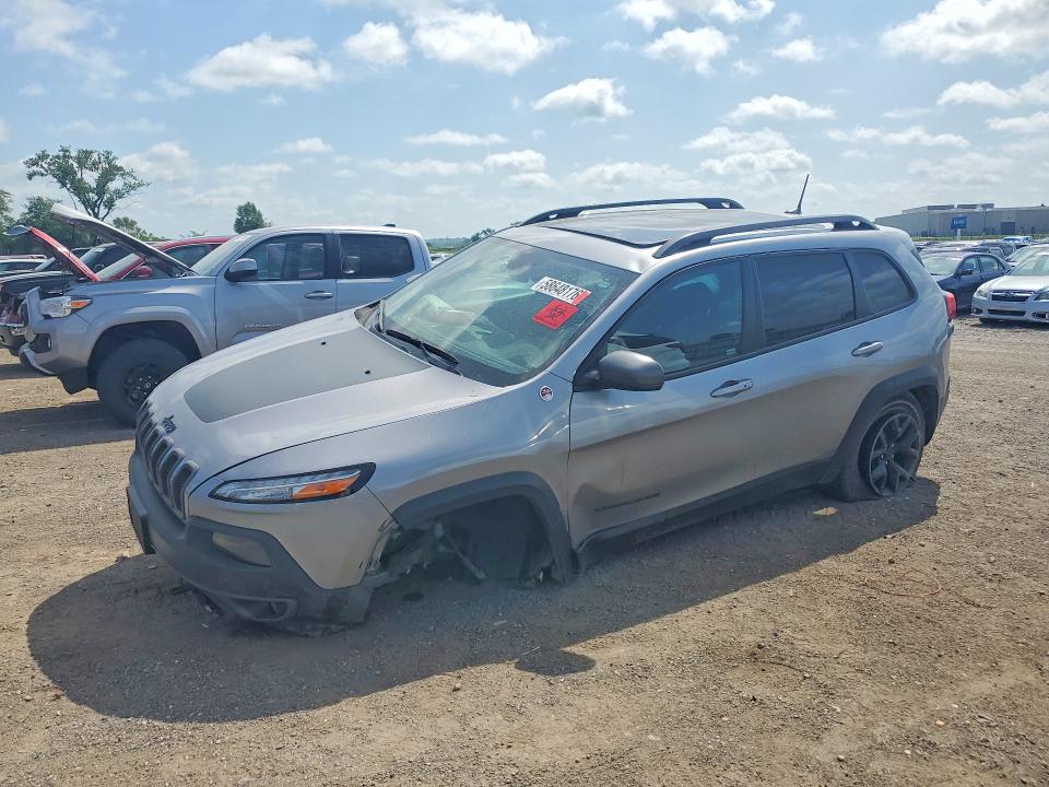 2017 Jeep Cherokee მანქანა იყიდება აუქციონზე, vin: 1C4PJMBSXHW659438, აუქციონის ნომერი: 58648176